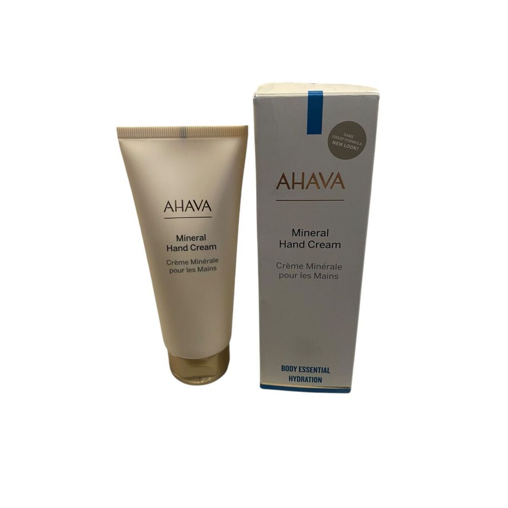 AHAVA Mineral Hand Cream Body Essential Hydration New in Box Unsealed